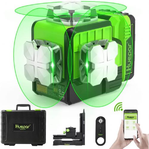 10.8V universal PRO 12 line green laser level bluetooth