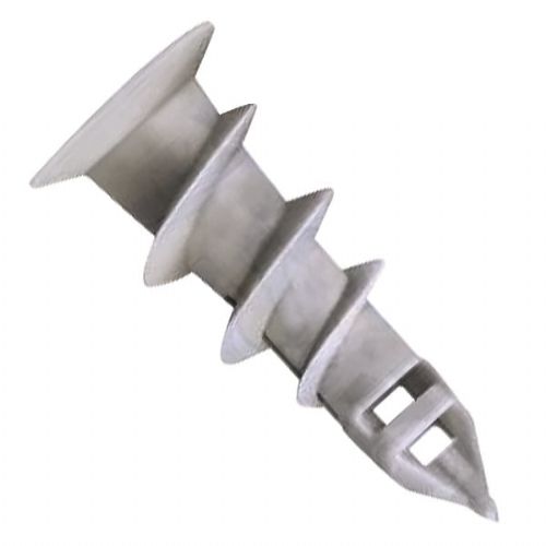 10x PVC self-tapping insert for plasterboard - snail