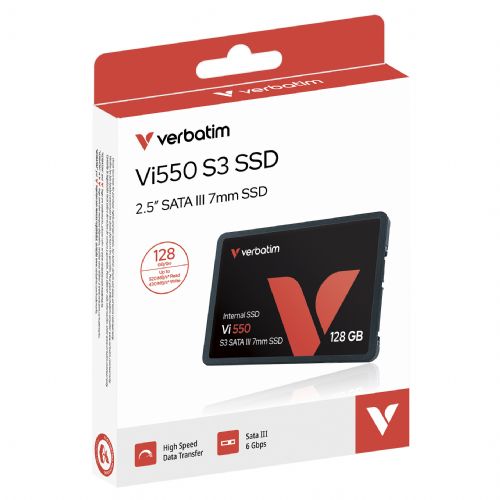 128 GB Verbatim Vi550 S3 Phison 2,5" (6,3 cm) SATAIII interna maloprodaja