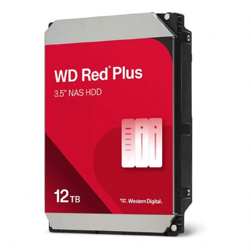 Vgradni HDD disk 12TB WD Red Plus SATA 6 Gb/s 8,89 cm 3,5-zoalni trdi disk