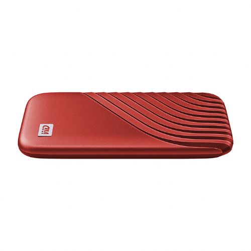 Zunanji SSD disk Western Digital MyPassport 1TB NVMe USB 3.2 Gen2 1050MB/s rdeč