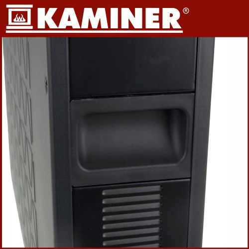 Electric convector heater Kaminer ZIFLO 2300W, WiFi control, LCD display, 3 operating modes, black
