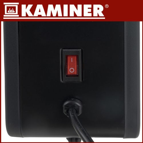 Electric convector heater Kaminer ZIFLO 2300W, WiFi control, LCD display, 3 operating modes, black