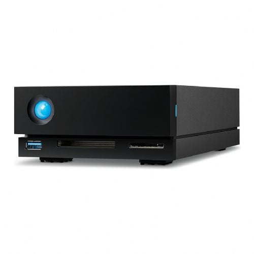 Zunanji HDD disk LaCie 1big Dock 24TB Thunderbolt 3, 7200 vrt/min, 3,5", črna, vgrajen čitalnik kartic