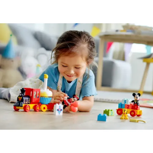 Kocke Lego Duplo®: Mikijev in Minijin rojstnodnevni vlak (10941)
