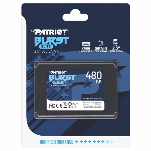 2,5-palčni 480GB Patriot Burst Elite SATA3 450/320 PE777