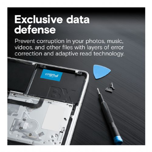 Vgradni SSD disk Crucial BX500 4TB 2,5", SATAIII, 3D NAND, 7 mm