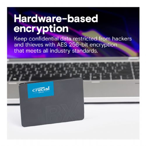 Vgradni SSD disk Crucial BX500 4TB 2,5", SATAIII, 3D NAND, 7 mm