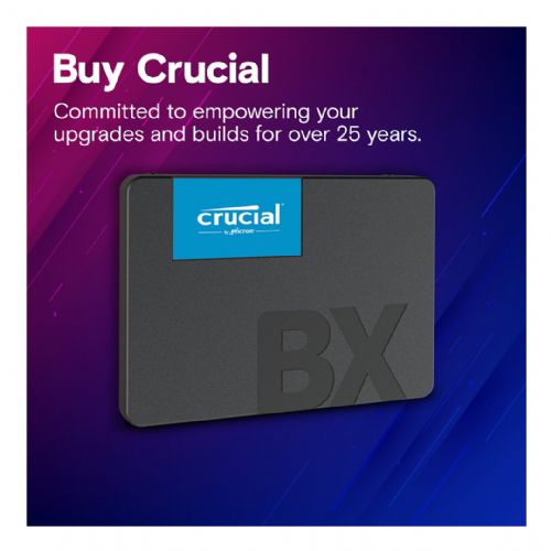Vgradni SSD disk Crucial BX500 4TB 2,5", SATAIII, 3D NAND, 7 mm