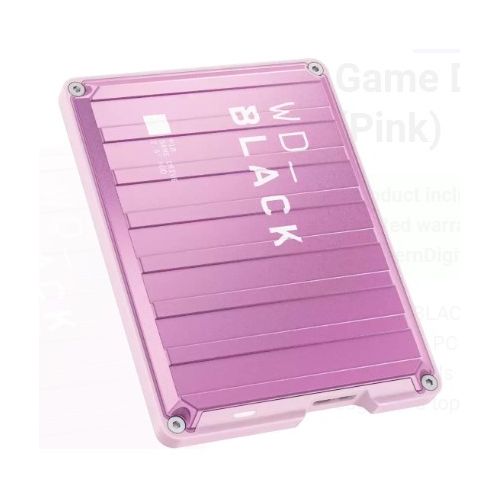 Vgradni HDD disk Western Digital Black P10 2,5", 2 TB, 130 MB/s, USB 3.2, črna