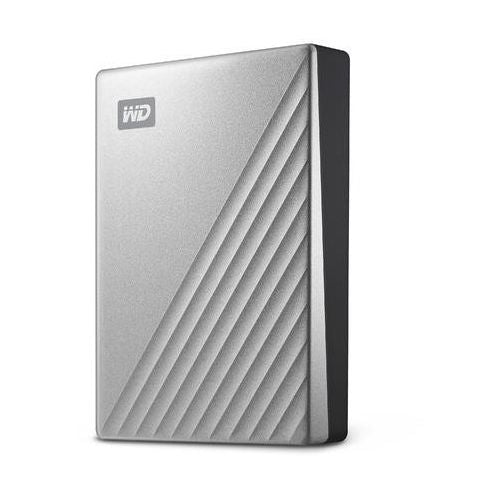 2,5" WD My Passport Ultra 4TB Silver USB-C/USB3.0 HDD 6,4 cm 2,5 Zoll kovinski zaključek RTL prenosni zunanji