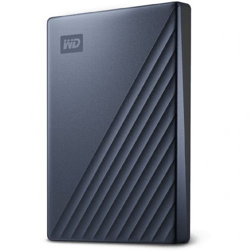 2,5" WD My Passport Ultra 5TB Blue USB-C/USB3.0 HDD 6,4 cm 2,5 Zoll kovinski zaključek RTL prenosni zunanji