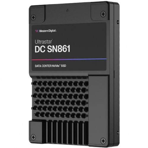 Vgradni SSD WD Ultrastar DC SN861 2.5" WUS6CA216PSP9X3 - SSD - Center podatkov - 1,6 TB - notranji - U.2 PCIe 5.0 x4 (NVMe)