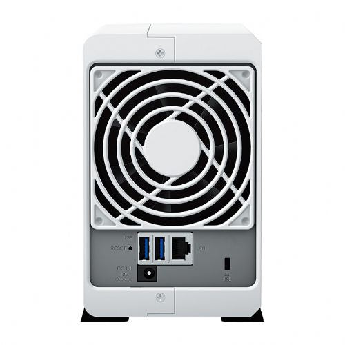NAS sistem Synology DS223j 2-ležišča, Realtek RTD1619B, 10 GBe, USB-A, domača uporaba