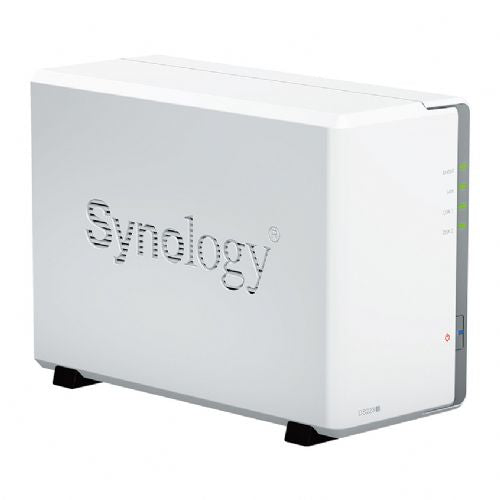 NAS sistem Synology DS223j 2-ležišča, Realtek RTD1619B, 10 GBe, USB-A, domača uporaba