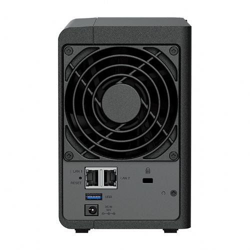 NAS system Synology DS224+ 2-bay, Intel Celeron, 2 GB DDR4, RAID support, black