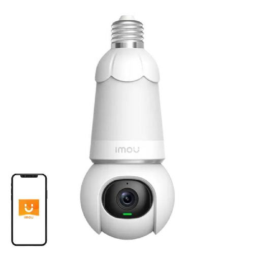 2v1 žarnica in 360° zunanja kamera WiFi IMOU Bulb Cam 5MP