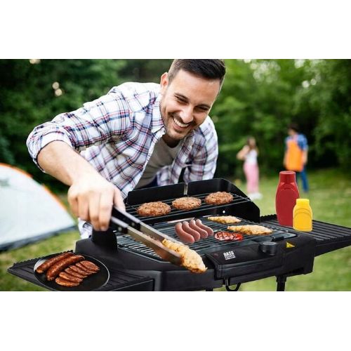Electric grill 2800W 40x29 cm