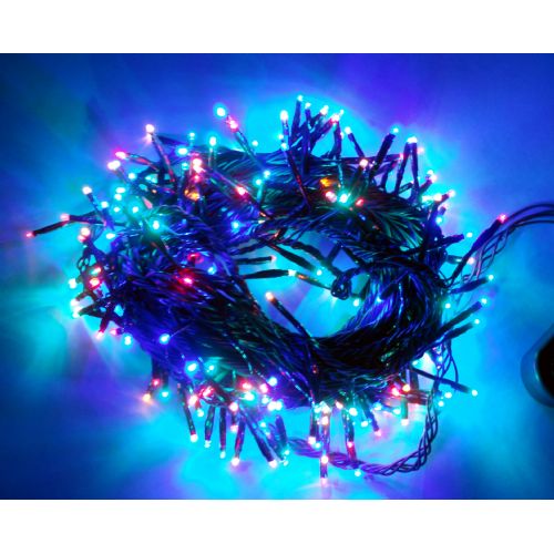500 LED lights with memory controller, multicolor