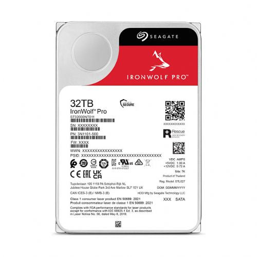 Vgradni HDD disk Seagate IronWolf Pro ST32000NT000 32TB 7200 vrt/min 3,5", SATA III, 6 Gb/s
