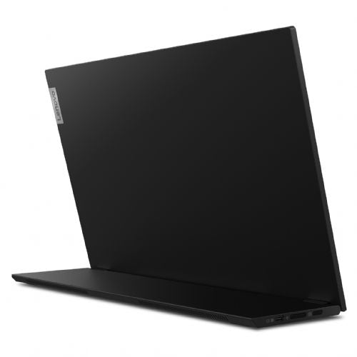 Monitor Lenovo ThinkVision M15 Portable 39.6 cm (15.6"), 1920x1080 (FHD), 250cd/m2, 16:9, 6ms, IPS, 2x USB-C 65W, black (62CAUAT1WL)