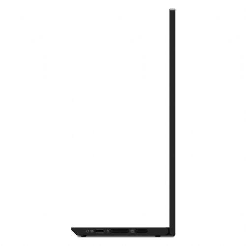 Monitor Lenovo ThinkVision M15 Portable 39.6 cm (15.6"), 1920x1080 (FHD), 250cd/m2, 16:9, 6ms, IPS, 2x USB-C 65W, black (62CAUAT1WL)
