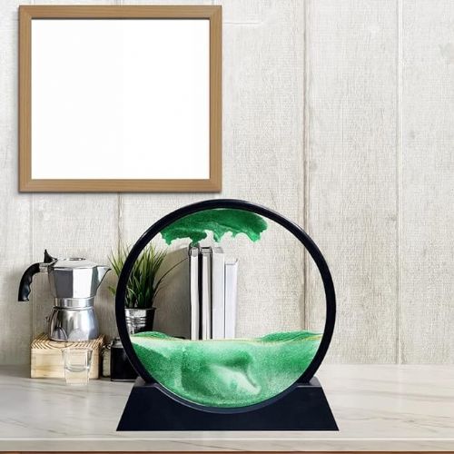 3D tabletop glass sand painting 18cm MIX