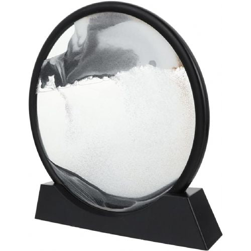 3D tabletop glass sand painting 18cm MIX