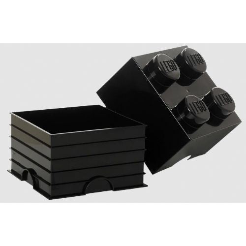 Lego®: Škatla za shranjevanje z gradnikom 4 - Črna (40031733)