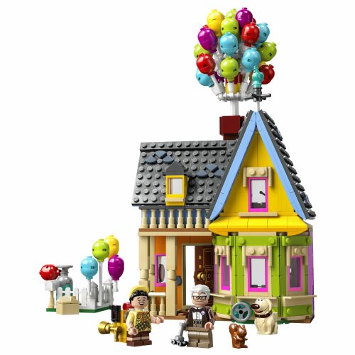 Kocke LEGO Disney 43217 Carlova hiša iz filma Up, 598 kosov, 3 figure, zbirateljski model