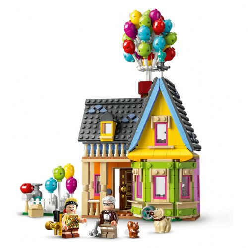Kocke LEGO Disney 43217 Carlova hiša iz filma Up, 598 kosov, 3 figure, zbirateljski model