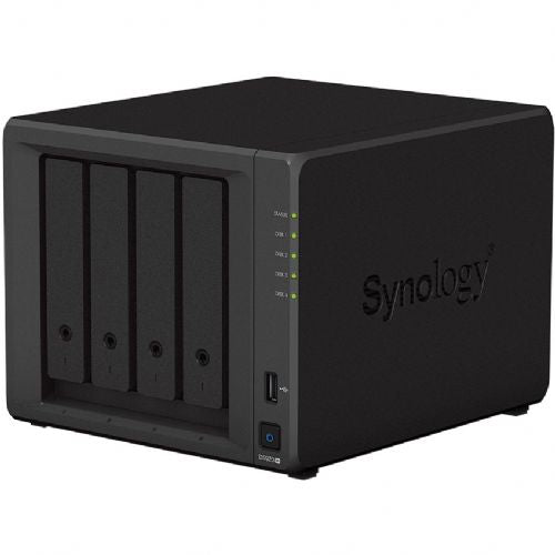 NAS sistem Synology DS923+ 4 ležišča, DDR4 ECC 4GB RAM, 96TB, 2x USB 3.2, 10GbE