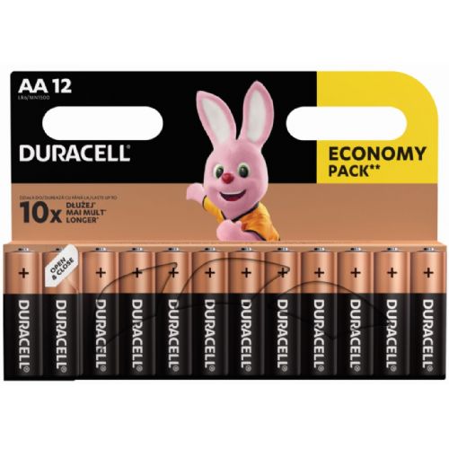 Duracell Basic AA 12/1 MN1500 LR6 Alkaline Batteries
