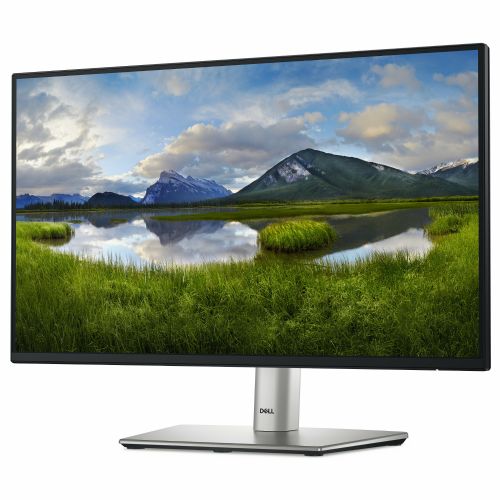 Dell P2225H Monitor, 54.6 cm (21.5"), 1920 x 1080 (FHD), IPS, 250 cd/m2, 16 : 9, 5 ms, 100 Hz, HDMI, DP, VGA, USB-C, black-silver