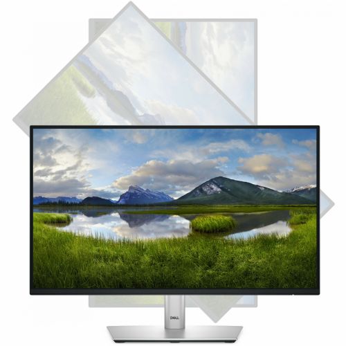Monitor Dell P2225H, 54,6 cm (21,5"), 1920 x 1080 (FHD), IPS, 250 cd/m2, 16 : 9, 5 ms, 100 Hz, HDMI, DP, VGA, USB-C, črno-srebrn