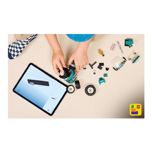 Kocke LEGO City 60498 Mestni traktor, 204 kosov, minifigura, kmetijsko vozilo