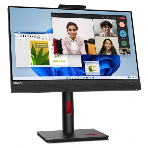 Monitor Lenovo ThinkCentre Tiny-in-One 24 Gen 5 60,45 cm (23,8"), 1920x1080 (FHD), IPS, 250cd/m2, 16:9, Touch 60Hz 4ms HDMI DP zvočnik črn 94132451