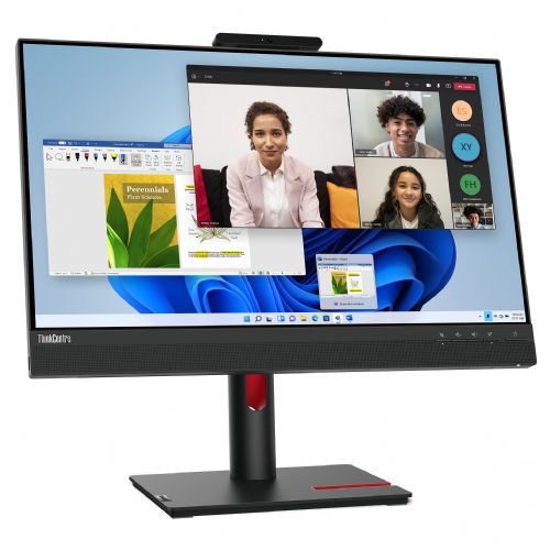 Monitor Lenovo ThinkCentre Tiny-in-One 24 Gen 5 60,45 cm (23,8"), 1920x1080 (FHD), IPS, 250cd/m2, 16:9, Touch 60Hz 4ms HDMI DP zvočnik črn 94132451