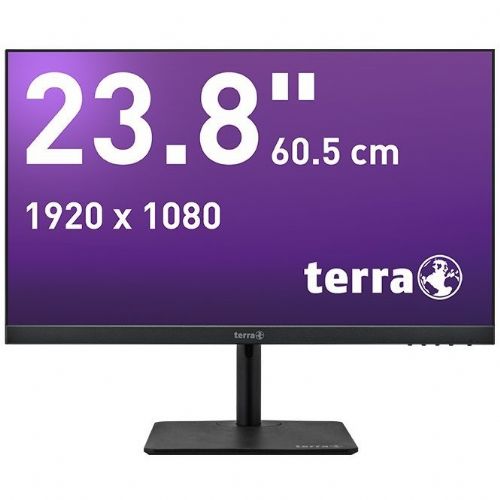 Monitor TERRA 2427W HA V2 60,5 cm (23,8"), 1920x1080 (FHD), 16:9 FHD VA 5ms 60Hz HDMI DP črna