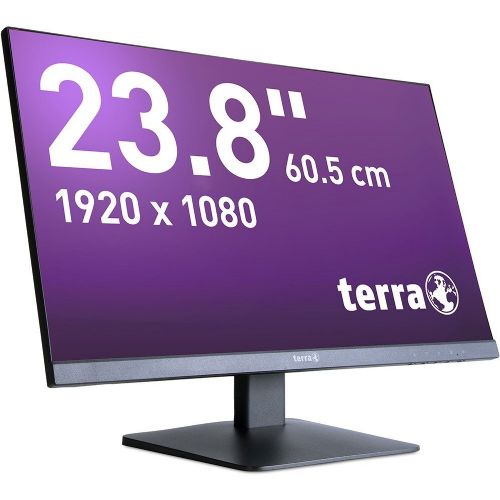 Monitor Terra 2448W V3 60,5 cm (23,8"), 1920x1080 (FHD), 16:9 FHD IPS 5ms 100Hz HDMI DP USB-C 90W, Vesa Črna