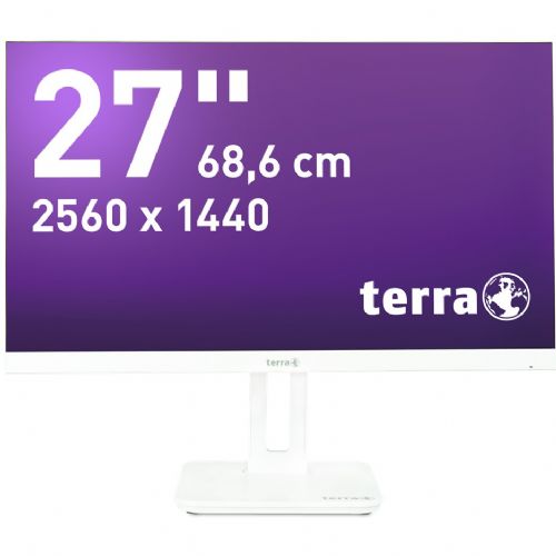 Monitor TERRA 2465W PV 60,5 cm (23,8"), 1920x1080 (FHD), 16:9 FHD IPS 5ms HDMI DP zvočnik bel