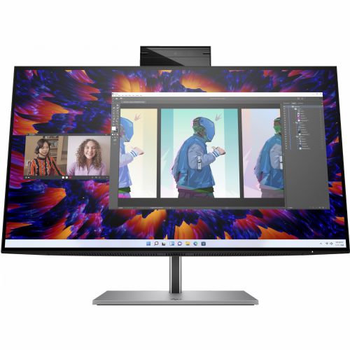 Monitor HP Z24m G3 60,45 cm (23,8"), 2560x1440 (QHD), 400cd/m2, 16:9 5ms IPS HDMI DisplayPort, USB-C 90W, VESA Pivot Speaker Webcam, Silver