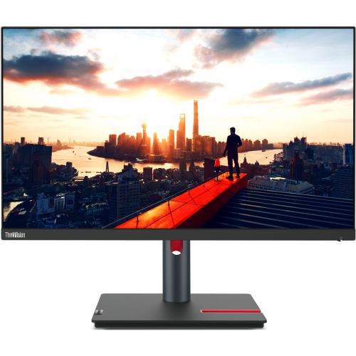 Monitor Lenovo ThinkVision P24h-30 60,45 cm (23,8"), 2560x1440 (QHD), IPS, 300cd/m2, 60Hz 4ms HDMI DP USB-C 65W, Pivot Black