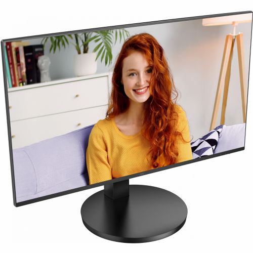Monitor AOC Basic-line 24B3CF2 60,5 cm (23,8"), 1920x1080 (FDH), IPS, 250cd/m2, 16:9 1ms 100Hz HDMI USB-C 65W, črn zvočnik