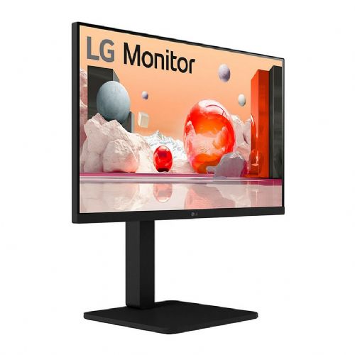 Monitor LG 24BA550-B 60,45 cm (23,8"), 1920x1080 (FHD), IPS, 250cd/m2, 16:9 5ms 100Hz DP HDMI VGA USB zvočnik Pivot Black