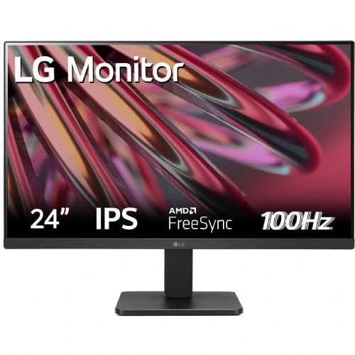 Monitor LG 24MR400-B 60,45 cm (23,8"), 1920x1080 (FHD), IPS, 250cd/m2, 100Hz 5ms, HDMI VGA, črna