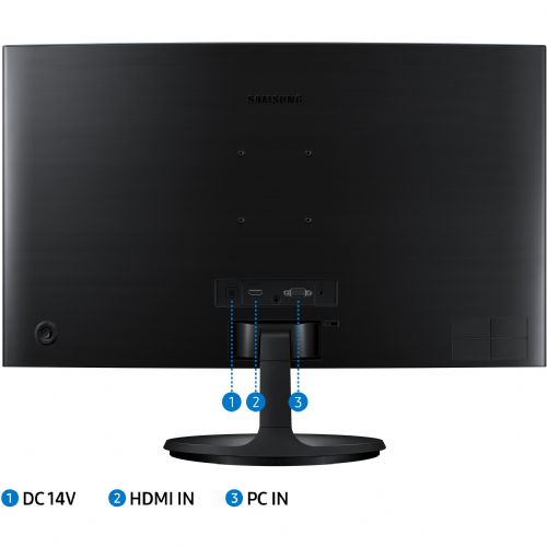 Monitor Samsung S24C364EAU 60,96 cm (24"), 1920x1080(FHD), 250cd/m2, 16:9, 4ms, HDMI, VGA, črna