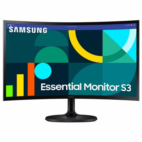 Monitor Samsung S24D364GAU 61 cm (24"), 1920x1080 (FHD), 16:9 Essential Full HD 4ms črn