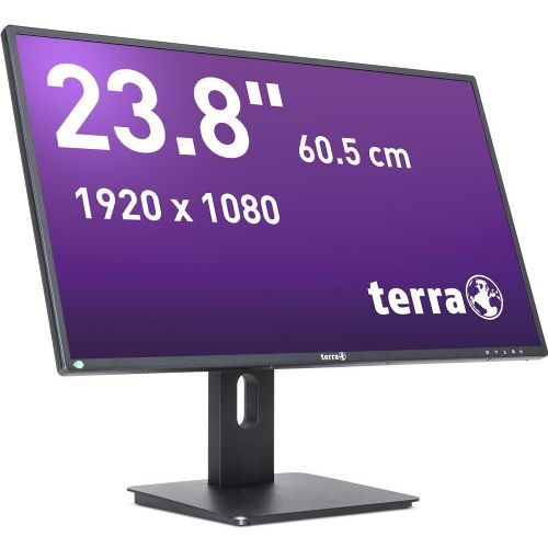 Monitor TERRA 2456W PV V3 60,5 cm (23,8"), 1920x1080 (FHD), 16:9 FHD IPS 5ms 75Hz HDMI DVI DP zvočnik črn