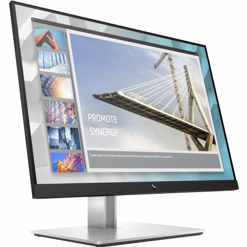 Monitor HP E24i G4, 60,96 cm (24"), 1920 x 1200 (WFHD), 250 cd/m2, 16 : 10, 5 ms, HDMI, VGA, USB, DisplayPort, VESA, pivot, WQXGA, črn